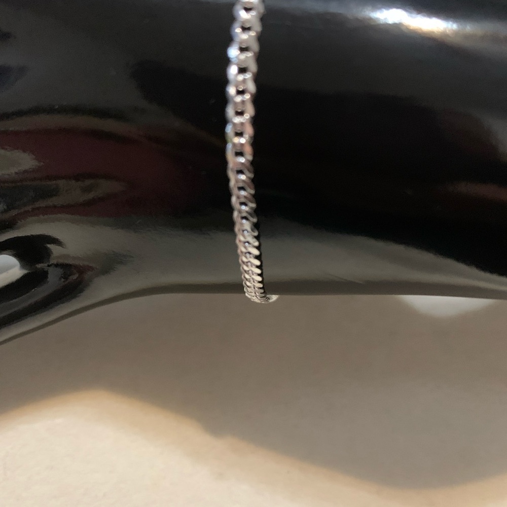 Elegant Silver 925 Chain Bracelet 7”